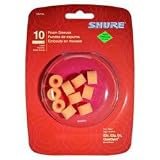 Shure EA210L Replacement Foams (Orange) for Shure E2c, E2c-n, E2g, I2c and QuietSpot Headsets - Large