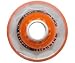 Sporting Goods : Labeda Gripper Millennium Orange Hockey Wheels [SOFT]