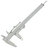 uxcell　シルバー 150mm-0.02mm　機械ノギス　測定道具