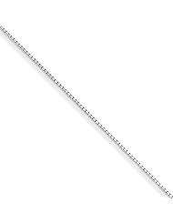 Sterling Silver 1.50 mm High Polish Classic Box Link Chain Necklace 16" - 30" Available