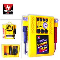Neiko Tools USA 19 Amp Jump Starter with Air Compressor