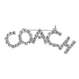Rhinestone Coach Pin