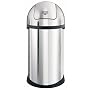 Brabantia Push Bin, 50litre, Brilliant Steel