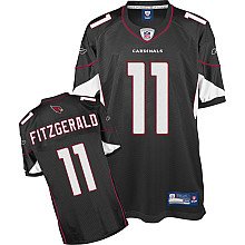 Reebok Arizona Cardinals Larry Fitzgerald Authentic Alternate Jersey Size 52