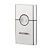 Bell+Howell Ultra-Thin Travel Dry Battery Shaver, Silver Tone