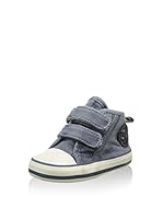 Billowy Zapatillas abotinadas (Azul Oscuro)