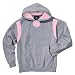 Spirit Hooded Sweatshirt, Oxford/Pink