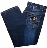 Mens Makaveli Denim Jeans 38 38x34