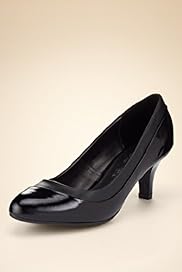 Footglove Original Leather Wide Fit Court Shoes