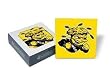 Set of 4 Ceramic Coasters (4"x4") Shocker Coaster Set Wichita State Shockers Beverage Drinkware