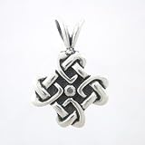 Celtic Love Knot Pendant in Sterling Silver for Men or Women, #8263