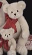 Rascal Bearington Bear Cream Bear Christmas Bear by Bearington Collection