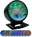 3 in 1 Combo Dodge Ram Style Black Gauge - Boost, Exhaust Temp, Temp Readings