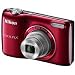 Nikon COOLPIX L26 16.1 MP Digital Camera with 5x Zoom NIKKOR Glass Lens and 3-inch LCD (Red)