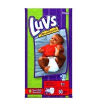 Luvs Ultra Leakguards - Jumbo Pack Size 1 8-14 lbs