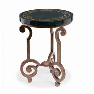 Bernhardt Furniture 556-122, Antique bronze Connery Chair