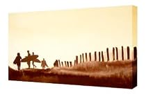 Surf Art Canvas print-Surf Check
