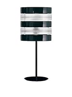 Caimi Lámpara De Mesa Ring Negro/Transparente