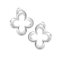 VINANI Ohrstecker Medium Flower Silber 925 OMF