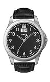 Timex Classic Leather Black Dial Men's Watch #T2N2479J
