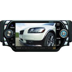Boss BV8235B 5-Inch In-Dash Widescreen Touchscreen TFT Monitor/DVD/MP3/CD Receiver with Bluetooth