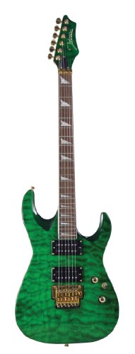 Johnson JS-330-STG Catalyst Electric Guitar Translucent Green