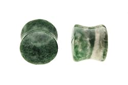 Stone Plug Jade - 00g - Sold as a Pair