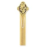 Gold-tone Faith Hope and Peace Bookmark