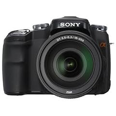 Sony DSLR-A100H High Zoom SLR-Digitalkamera (10 Megapixel) inkl. f1:3,5-6,3 18-200mm