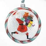 Waterford Holiday Heirlooms Santa Medallion Ornament
