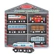 Melissa & Doug Wooden Train Cars Set