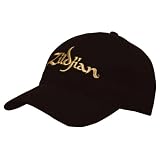Zildjian Black Baseball Cap (Gold Logo)