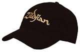 Zildjian Black Baseball Cap (Gold Logo)