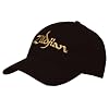 Zildjian Black Baseball Cap (Gold Logo)