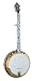 Recording King Artist Supreme Resonator Banjo, Sunburst Finish
