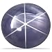 3.20 Carat Untreated Loose Blue Sapphire Star Cut Gemstone