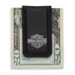 Harley-Davidson&reg; Men's Bar & Shield Money Clip. Sculpted Bar & Shield medallion. 99452-06V