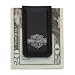 Harley-Davidson&reg; Men's Bar & Shield Money Clip. Sculpted Bar & Shield medallion. 99452-06V