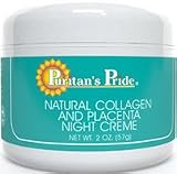 Natural Collagen and Placenta Night Creme- 2 oz.-Cream