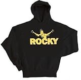 Rocky Balboa Movie Black Hooded Sweatshirt Hoodie