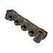 Trico JS-06 Cast Aluminum Central Lubrication 6 Port Single Junction, 5/16"-24 Thread
