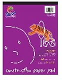 CONSTRUCTION PAPER PAD 12X18 ASSORT