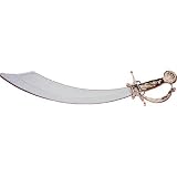 Pirate Sword Cutlass Black Hilt 50cm