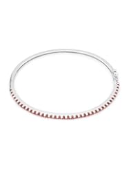 Genuine Morne Rouge (TM) Bracelet. 3.70 Ctw Sapphire Sterling Silver Bracelet - Material/Stone: Sapphire. 10.4 grams in weight and 7 inches in length. 100% Satisfaction Guaranteed.
