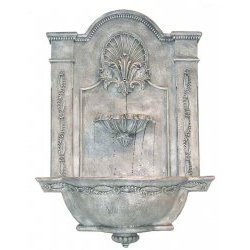 Formal Garden Wall Fountain (Moss) (31.75H x 23W x 10.5D) by 