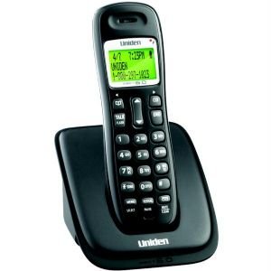 UNIDEN DECT1363BK DECT 6.0 COMPACT CORDLESS PHONE SYSTEM WITH CALLER ID (BLACK)