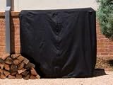 4 &acute; Log Rack Cover: 50 x 25 x 44 Black - B003Q40SO0