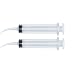 Watts - 2 Large Syringe Oral Irrigators with Tapered Deep Reach Tips for Crowns, Bridges, Oral Pockets and More - 10ml