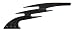 Custom Products Lightning Drop Forward - 2.5 Inch - Black