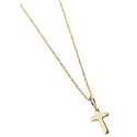Baby's First Necklace w/ Cross 14KT Gold